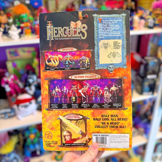 Hercules: The Legendary Journeys - Hercules III: with Herculean Assault Blades Action Figure (MOC, Toy Biz, 1995) - PopCultGang