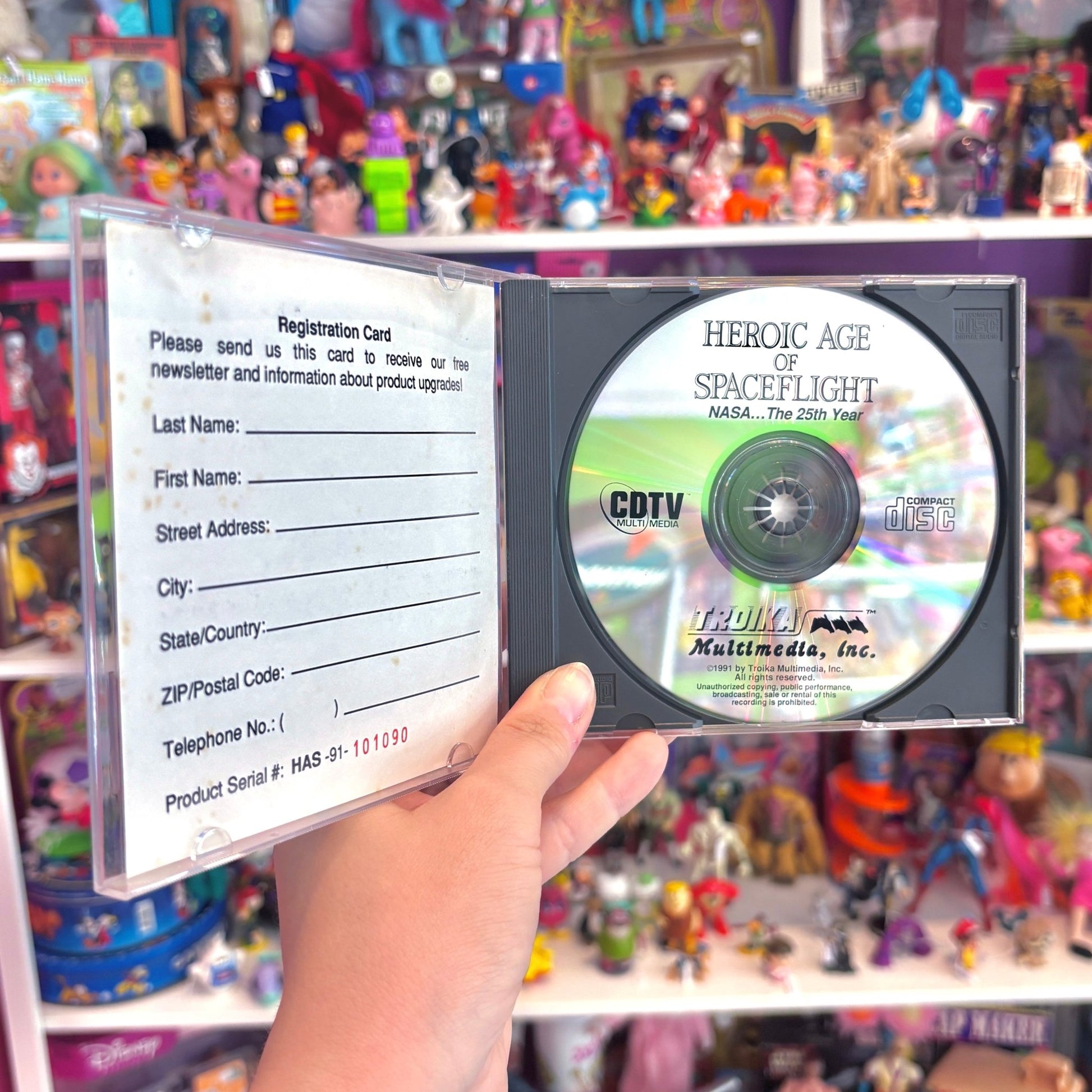 Heroic Age of Space Flight (Commodore CDTV, Amiga) - PopCultGang