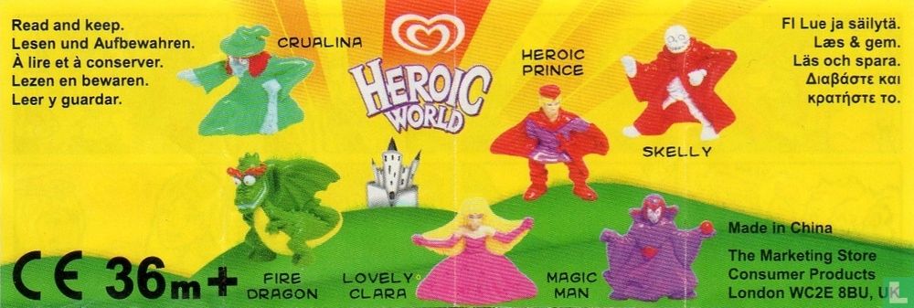 Heroic World: "Skelly" Skeleton Red Cape Mini Figure (Frisko, 2003) - PopCultGang