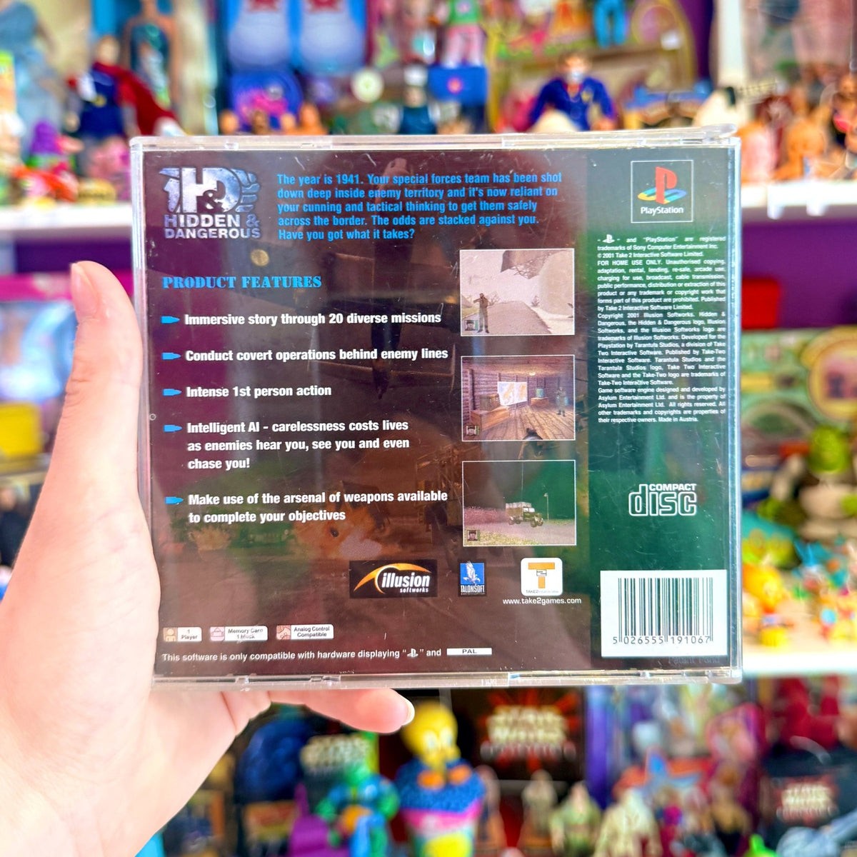 Hidden & Dangerous (PS1) - PopCultGang