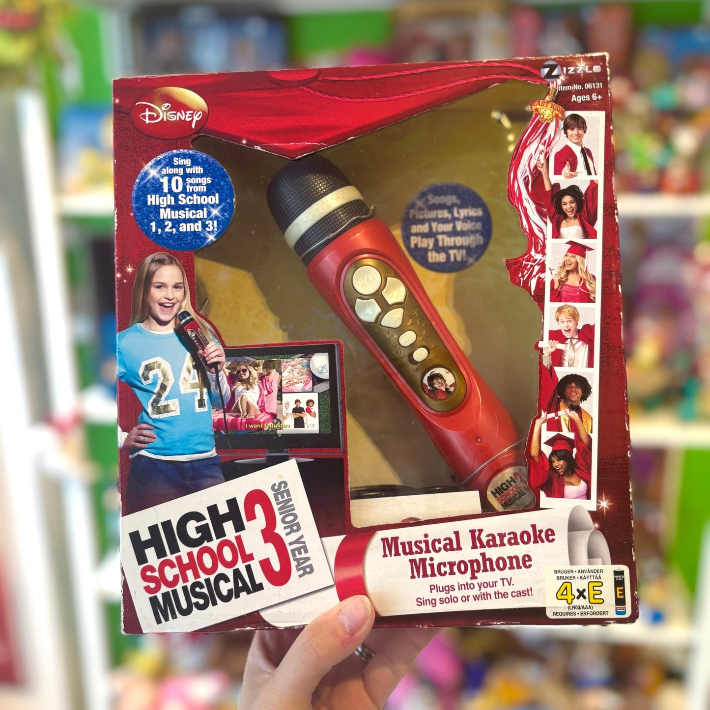 High School Musical 3 - Senior Year: Karaoke Microphone (Zizzle, 2000s) - PopCultGang