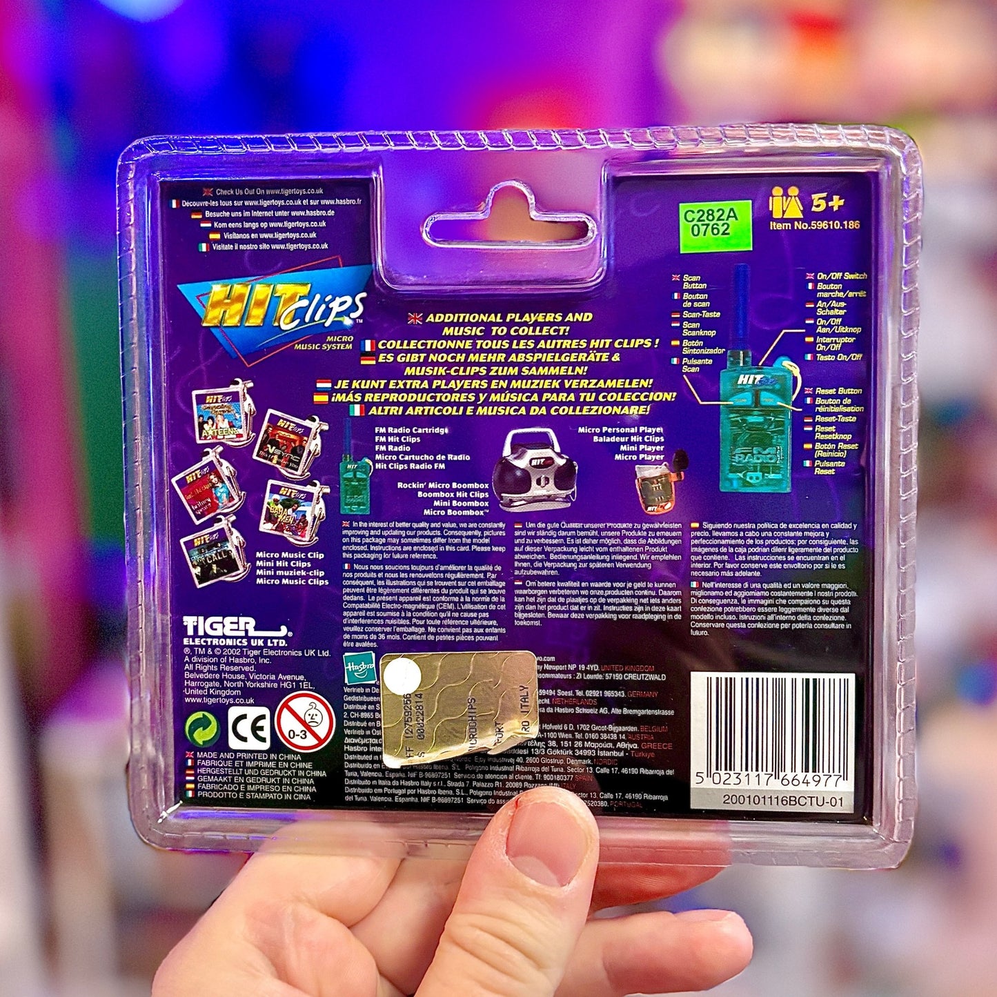 Hit Clips Micro Music System (MOC, Tiger Electronics, 2002) - PopCultGang