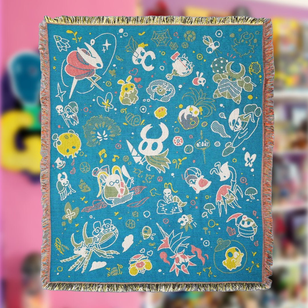 Hollow Knight: Cozy Critters Throw Blanket (Fangamer) - PopCultGang
