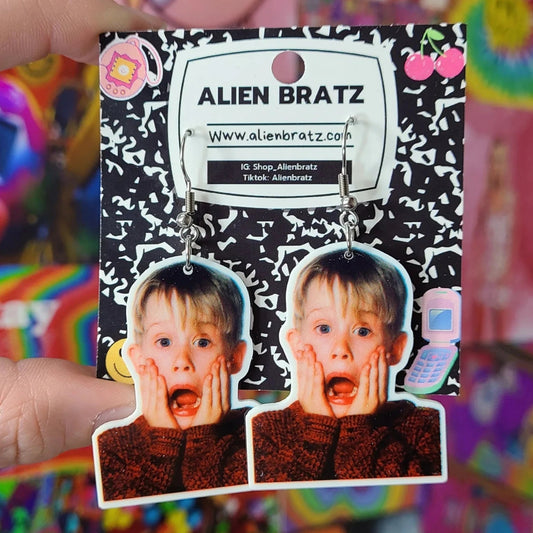 Home Alone: Kevin McCallister Earrings - PopCultGang