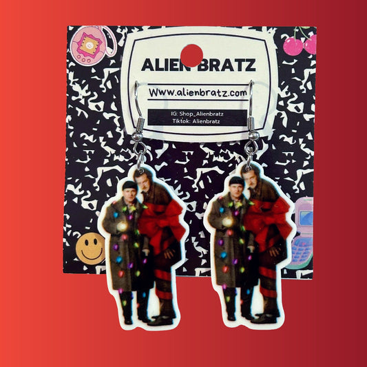 Home Alone: Wet Bandits Earrings (Alien Bratz) - PopCultGang
