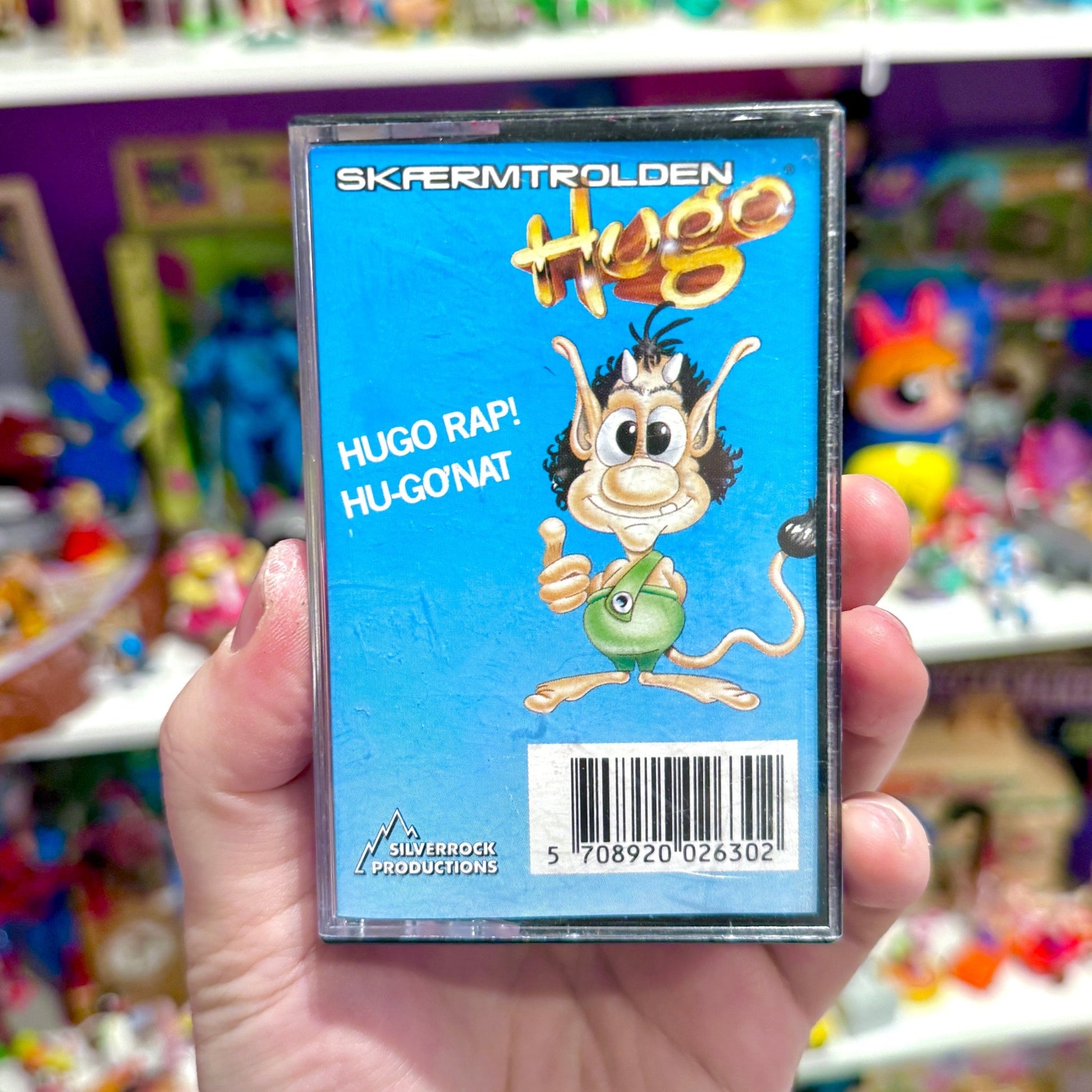 Hugo The Troll: Hugo Rap Casette Tape (danish, 90s) - PopCultGang
