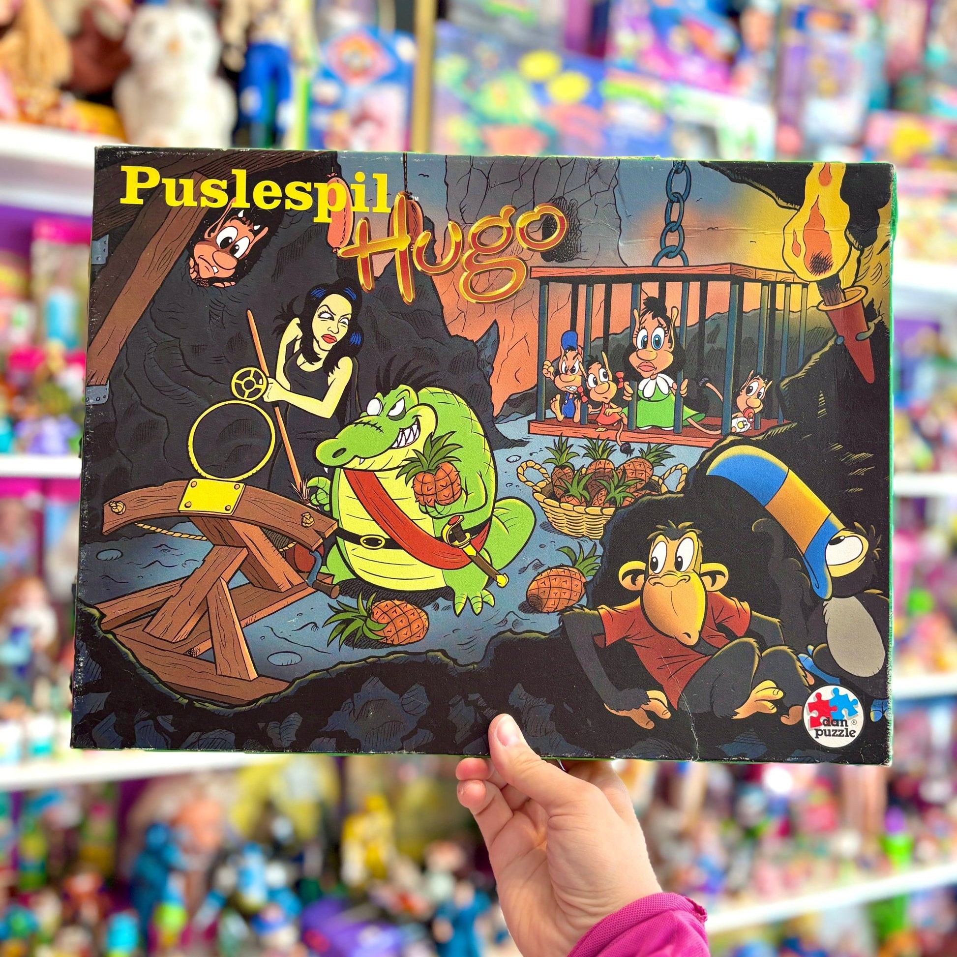 Hugo The Troll Puzzle (60 pieces, 90s) - PopCultGang