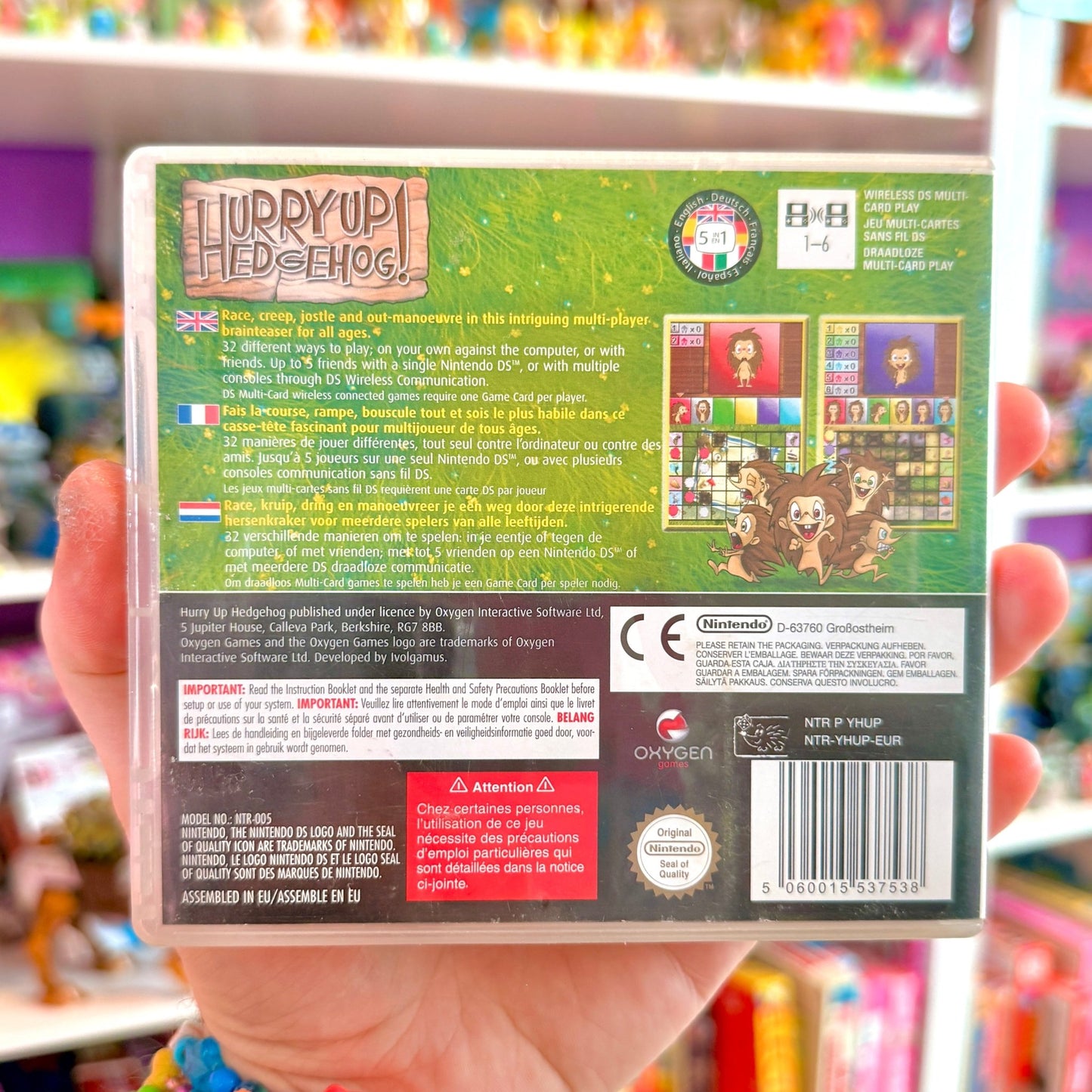 Hurry Up Hedgehog! (Nintendo DS) - PopCultGang