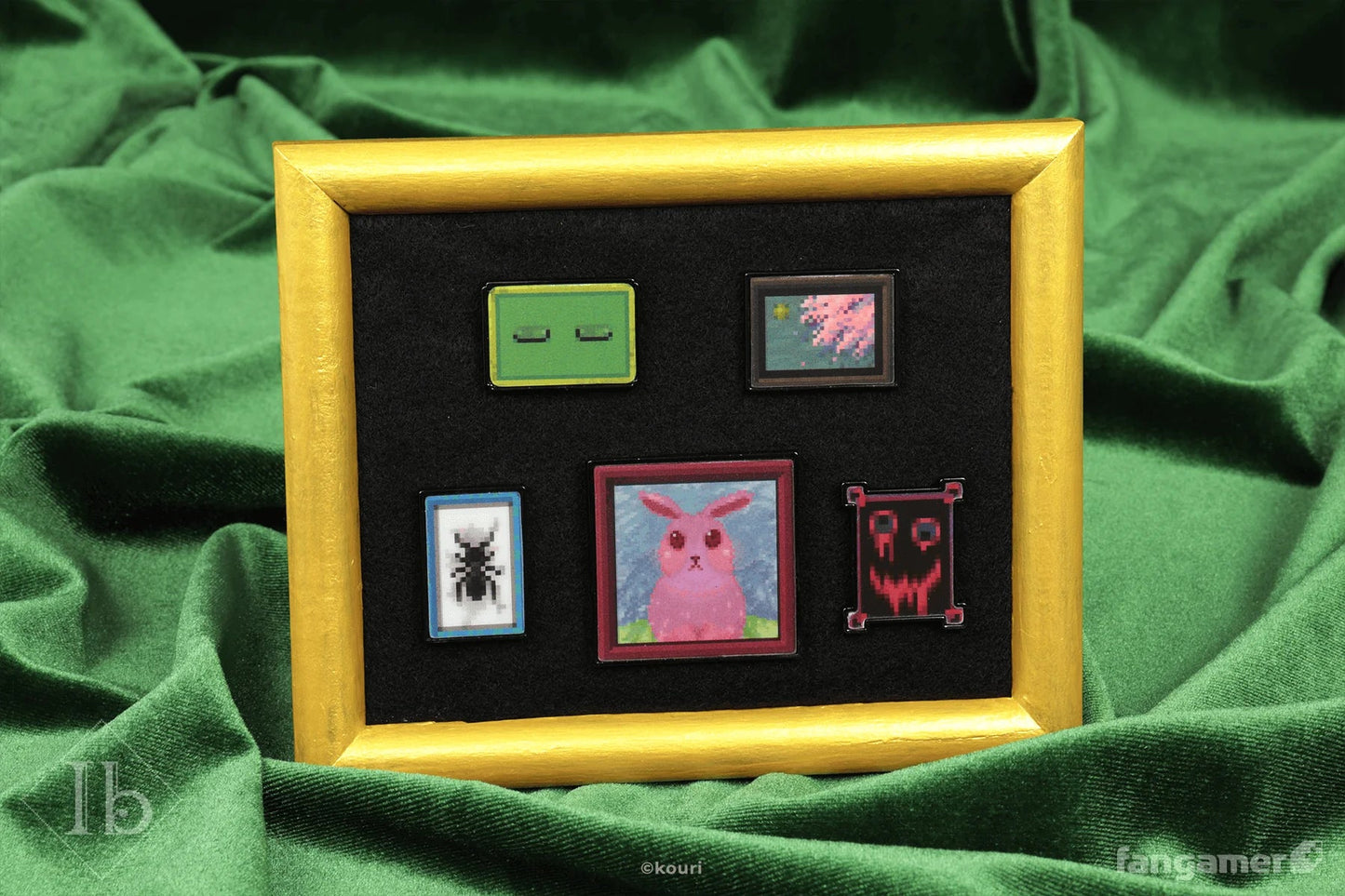 Ib: Guertena Artwork Lenticular Pin Set (Fangamer) - PopCultGang