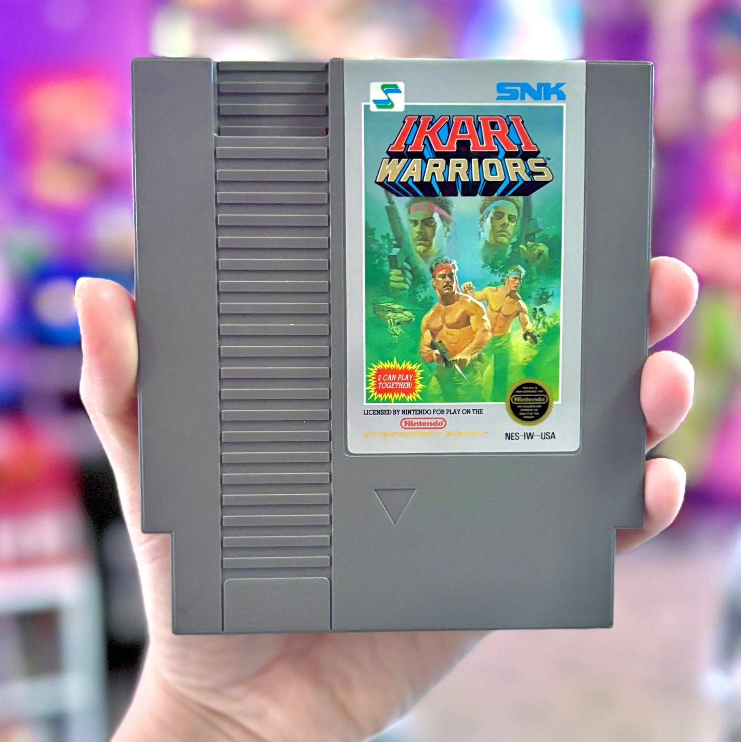Ikari Warriors (NTSC, NES) - PopCultGang