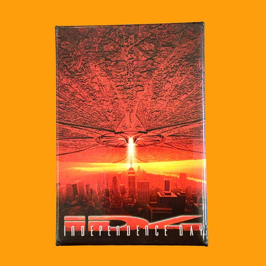 Independence Day ID4 Movie Promotional Button Pin Badge (1996) - PopCultGang
