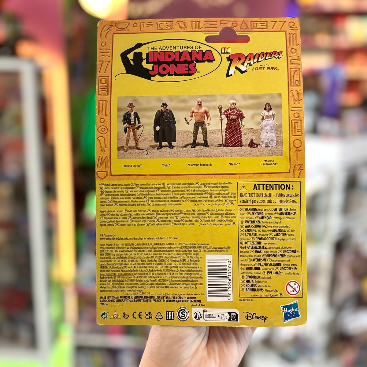 Indiana Jones: Retro Collection - Raiders of the Lost Ark - Indiana Jones Action Figure (Kenner, 2020) - PopCultGang
