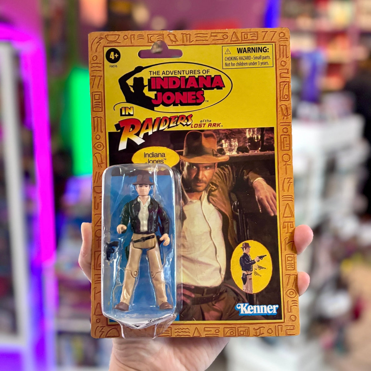 Indiana Jones: Retro Collection - Raiders of the Lost Ark - Indiana Jones Action Figure (Kenner, 2020) - PopCultGang