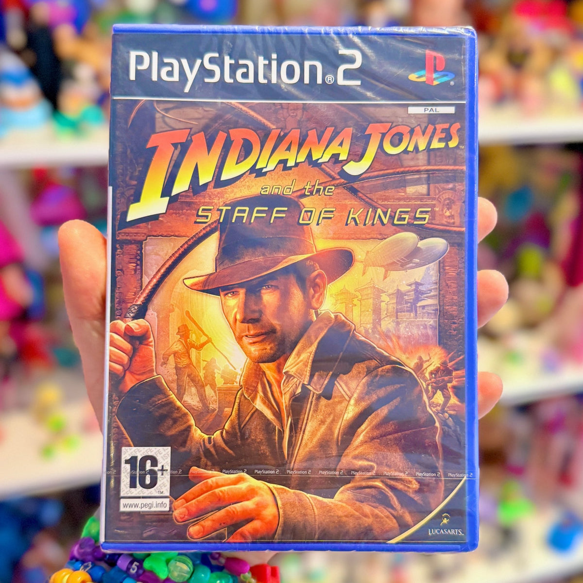 Indiana Jones & The Staff of Kings (SEALED, PS2) - PopCultGang