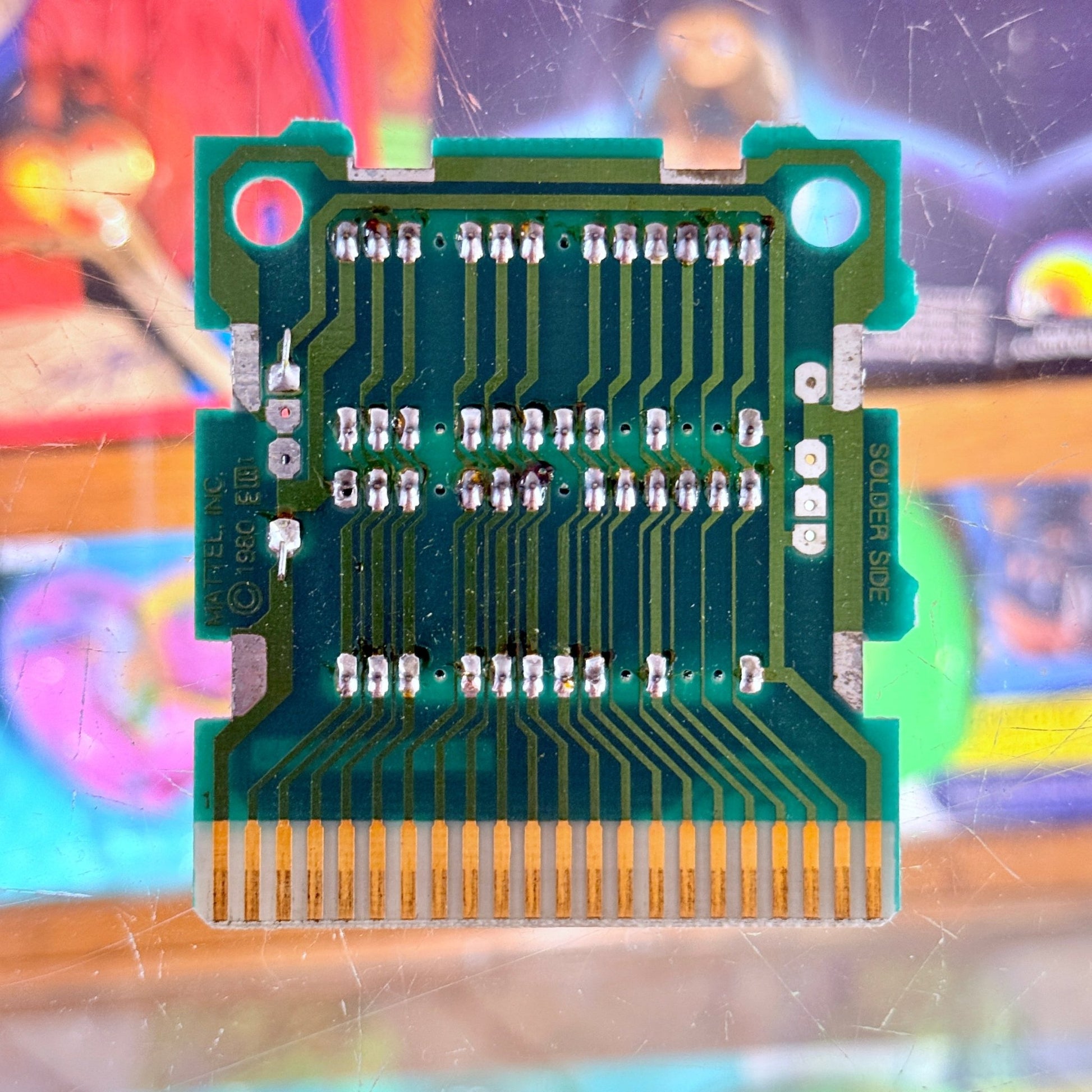 Intellivision: MTE 201 Test Cartridge (authentic, 80s) - PopCultGang