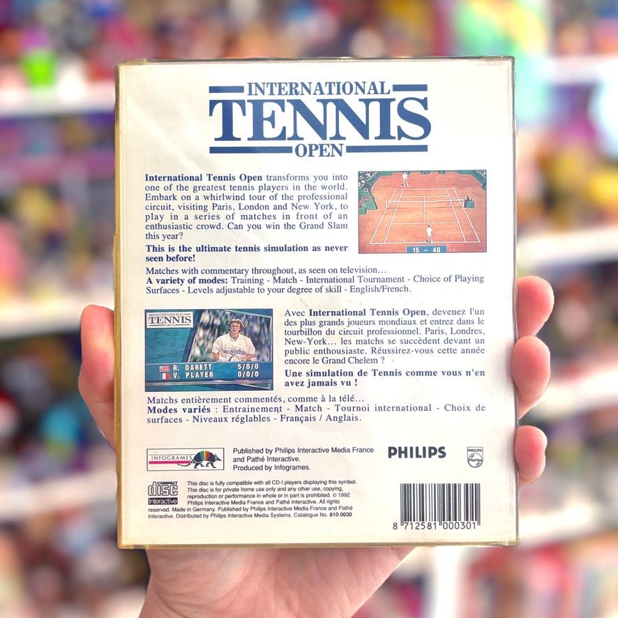 International Tennis Open (Phillips CD-I) - PopCultGang