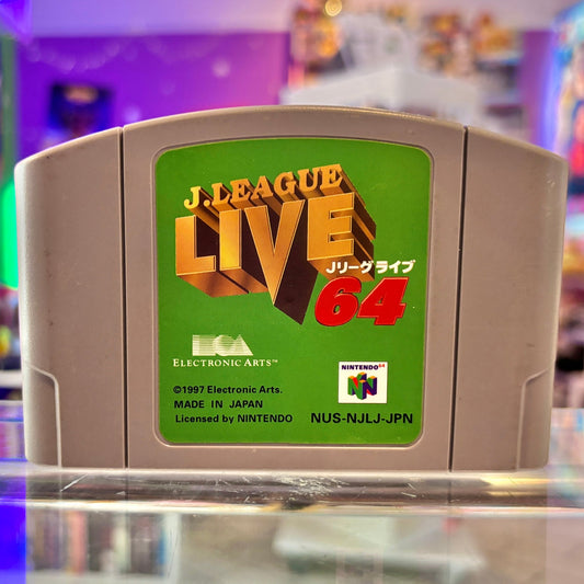 J. League Live 64 (N64, NTSC - J) - PopCultGang