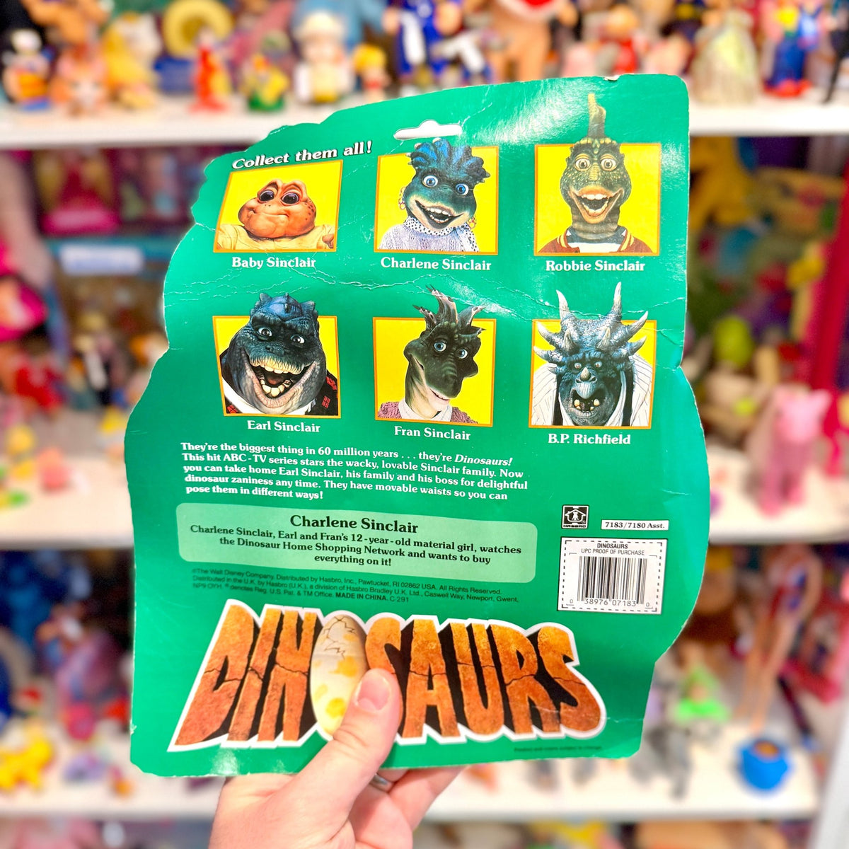 Jim Henson’s Dinosaurs: Charlene Sinclair Action Figure (MOC, Disney, 90s) - PopCultGang
