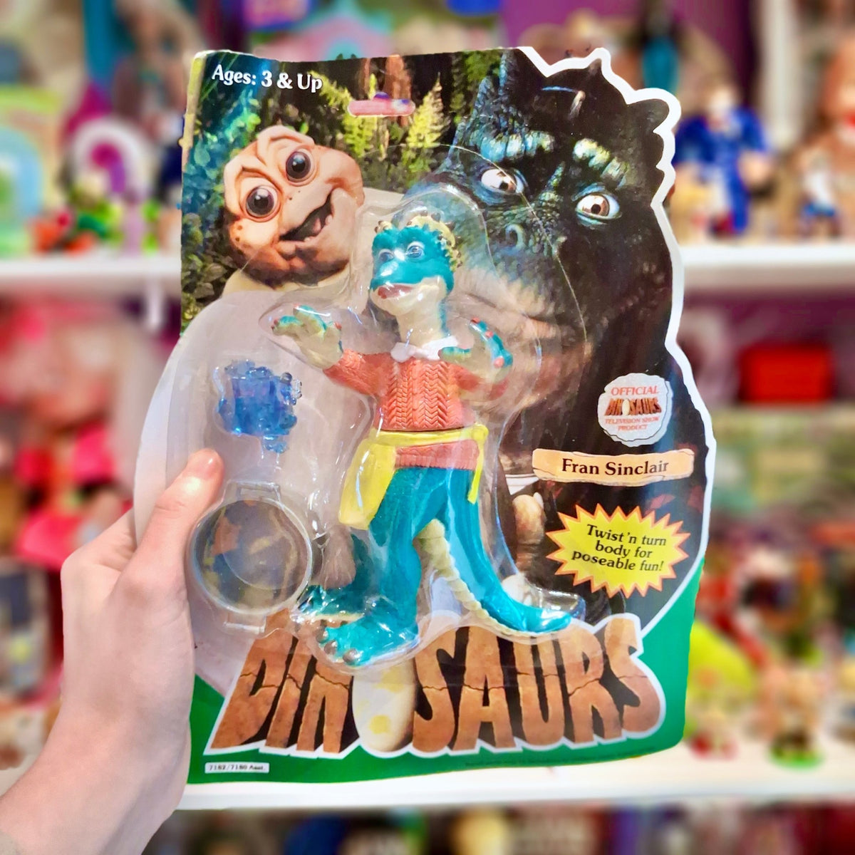 Jim Henson’s Dinosaurs: Fran Sinclair Action Figure (MOC, Disney, 90s) - PopCultGang