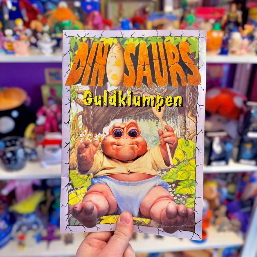 Jim Henson's Dinosaurs: "Guldklumpen" Story Book (Disney, danish, 90s) - PopCultGang