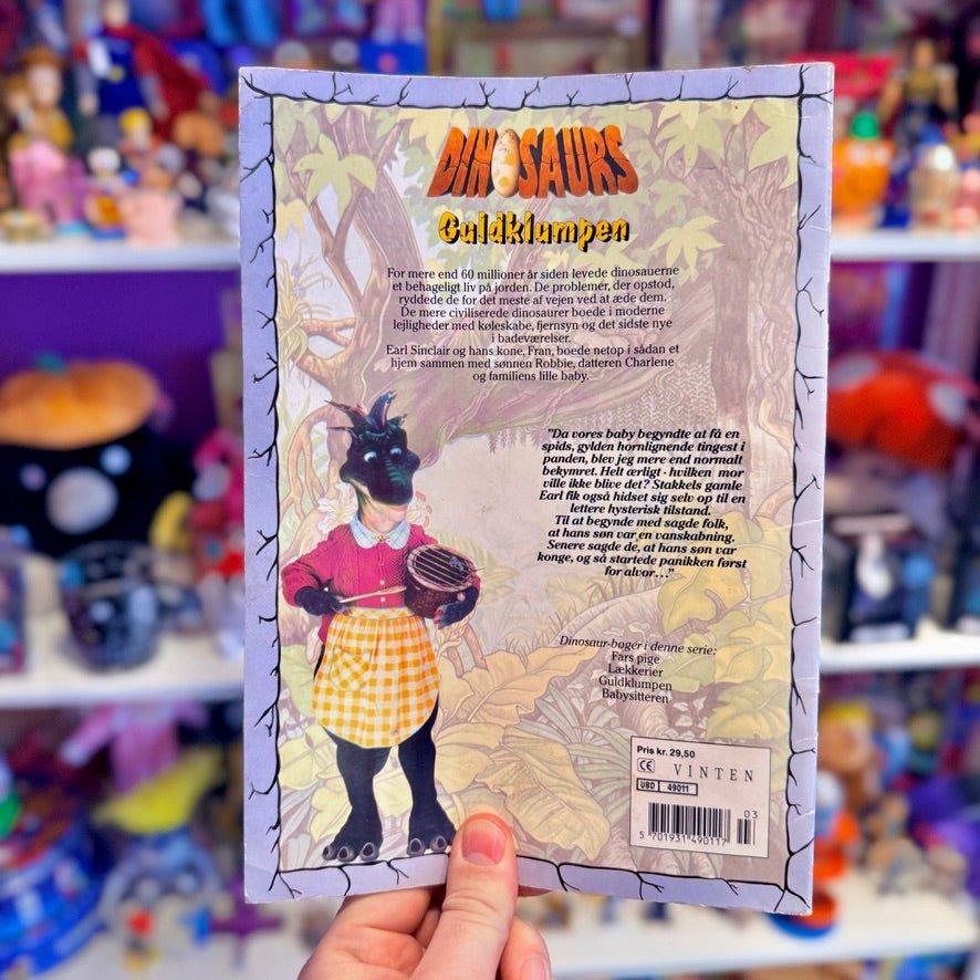 Jim Henson's Dinosaurs: "Guldklumpen" Story Book (Disney, danish, 90s) - PopCultGang