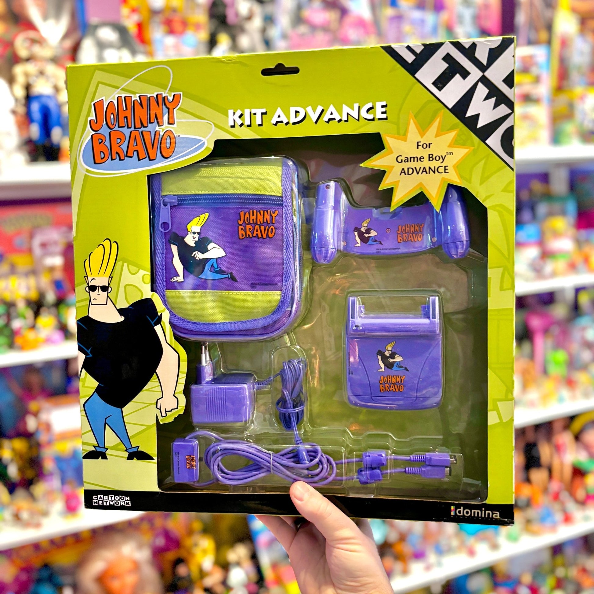 Johnny Bravo Gameboy Advance Kit (Cartoon Network, 2000s) - PopCultGang