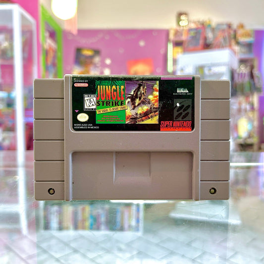 Jungle Strike (SNES, NTSC) - PopCultGang