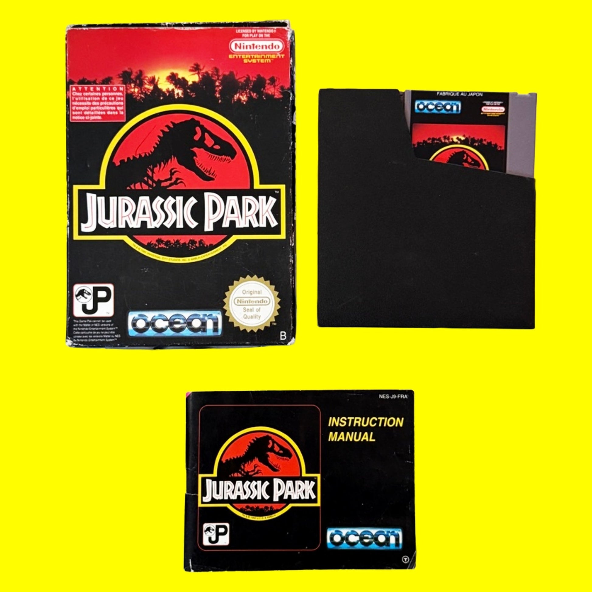 Jurassic Park (CIB, NES) - PopCultGang