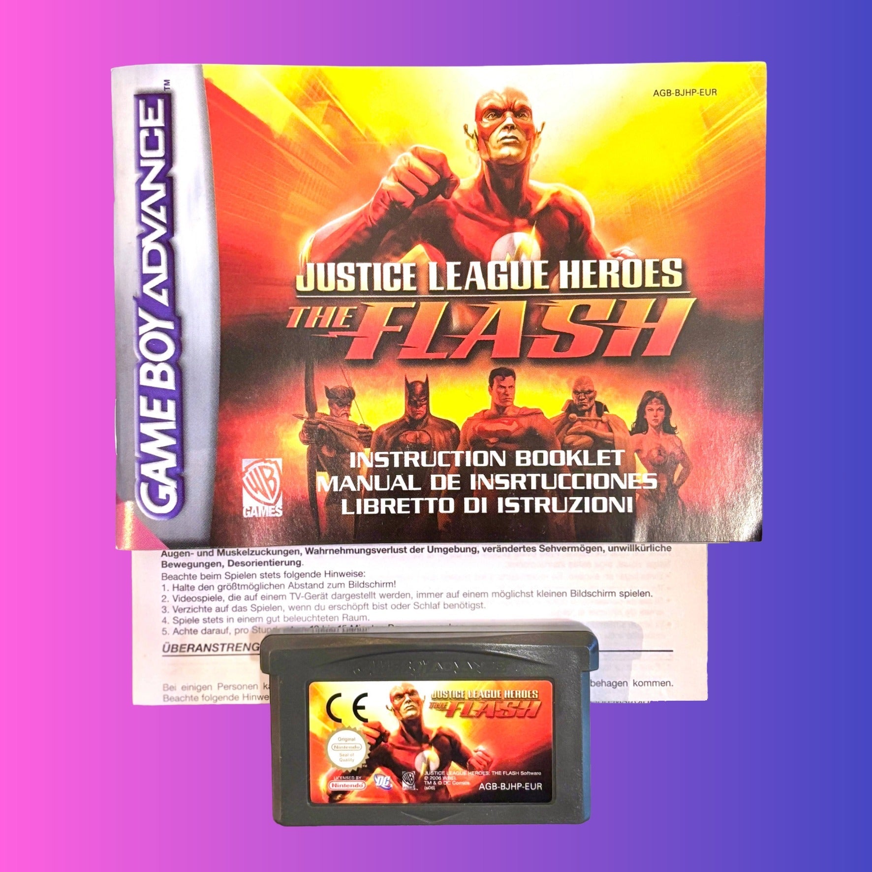 Justice League Heroes: The Flash (CIB, Gameboy Advance) - PopCultGang