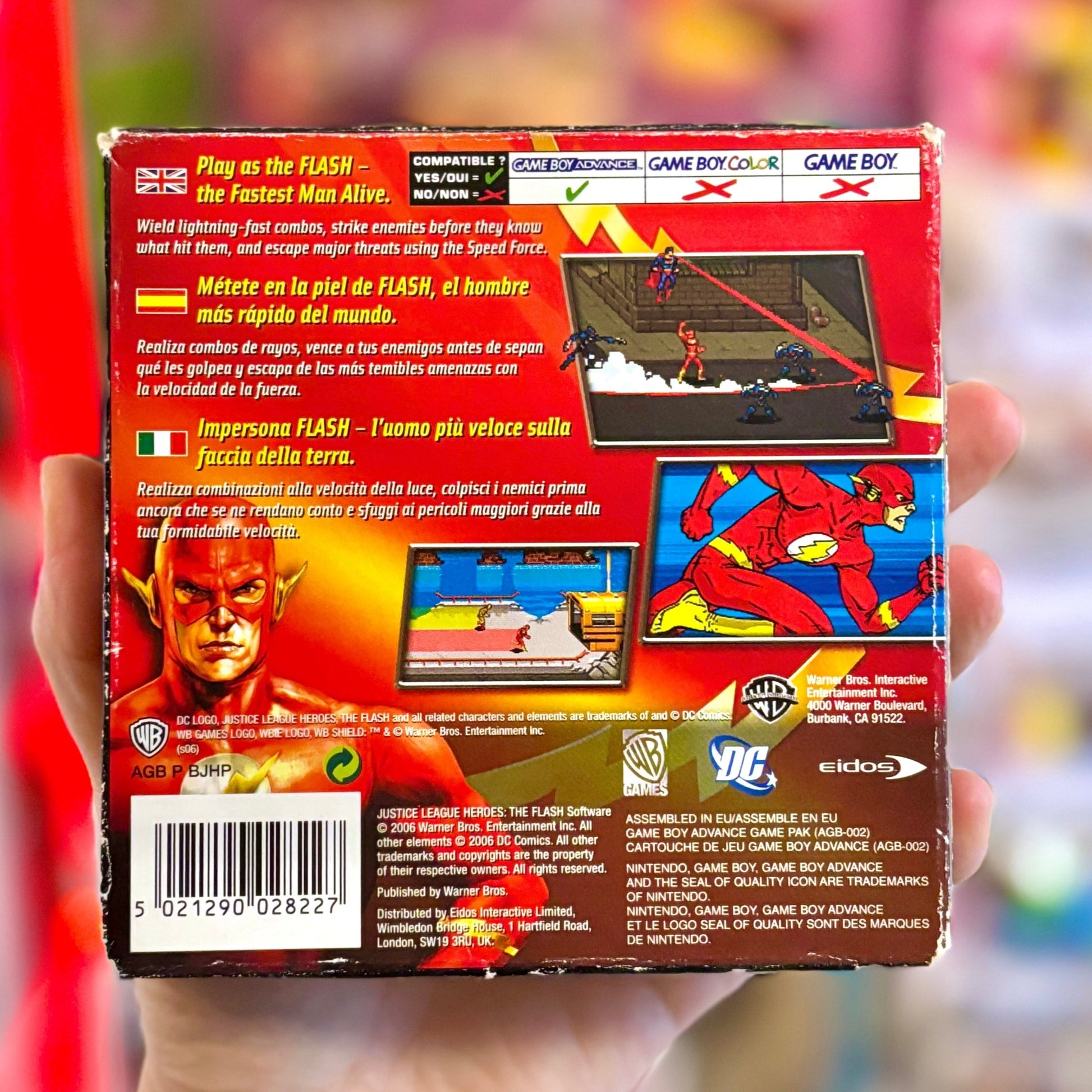 Justice League Heroes: The Flash (CIB, Gameboy Advance) - PopCultGang