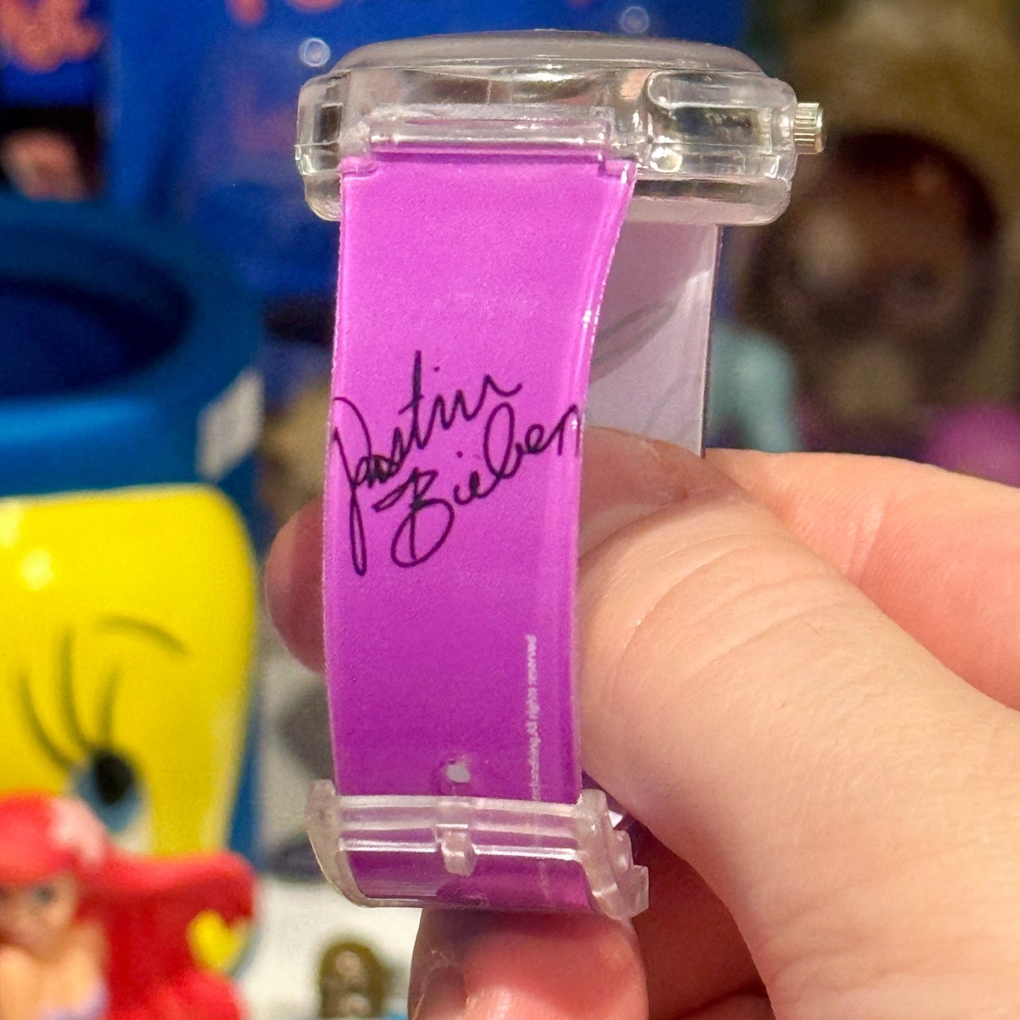 Justin Bieber Wrist Watch: "I <3 Justin" (2011) - PopCultGang