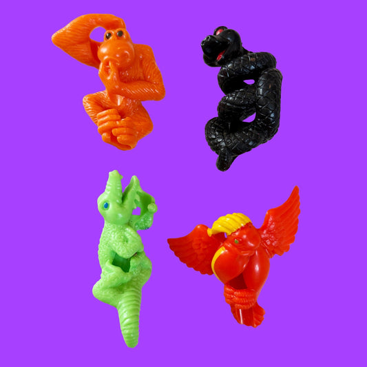 Kellogg’s Cereal: Jungle Animals Pencil Toppers (90s) - PopCultGang