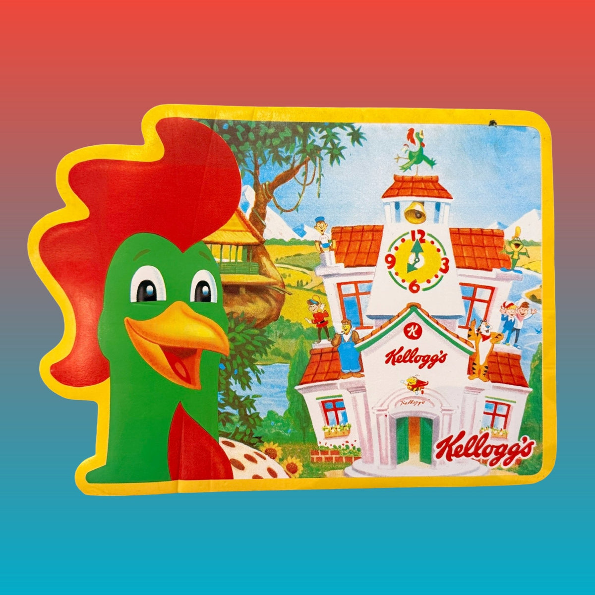 Kellogg’s Cereal Placemat Collection: Tony The Tiger, Cornelius Rooster, Coco Pops, Loopy (90s) - PopCultGang