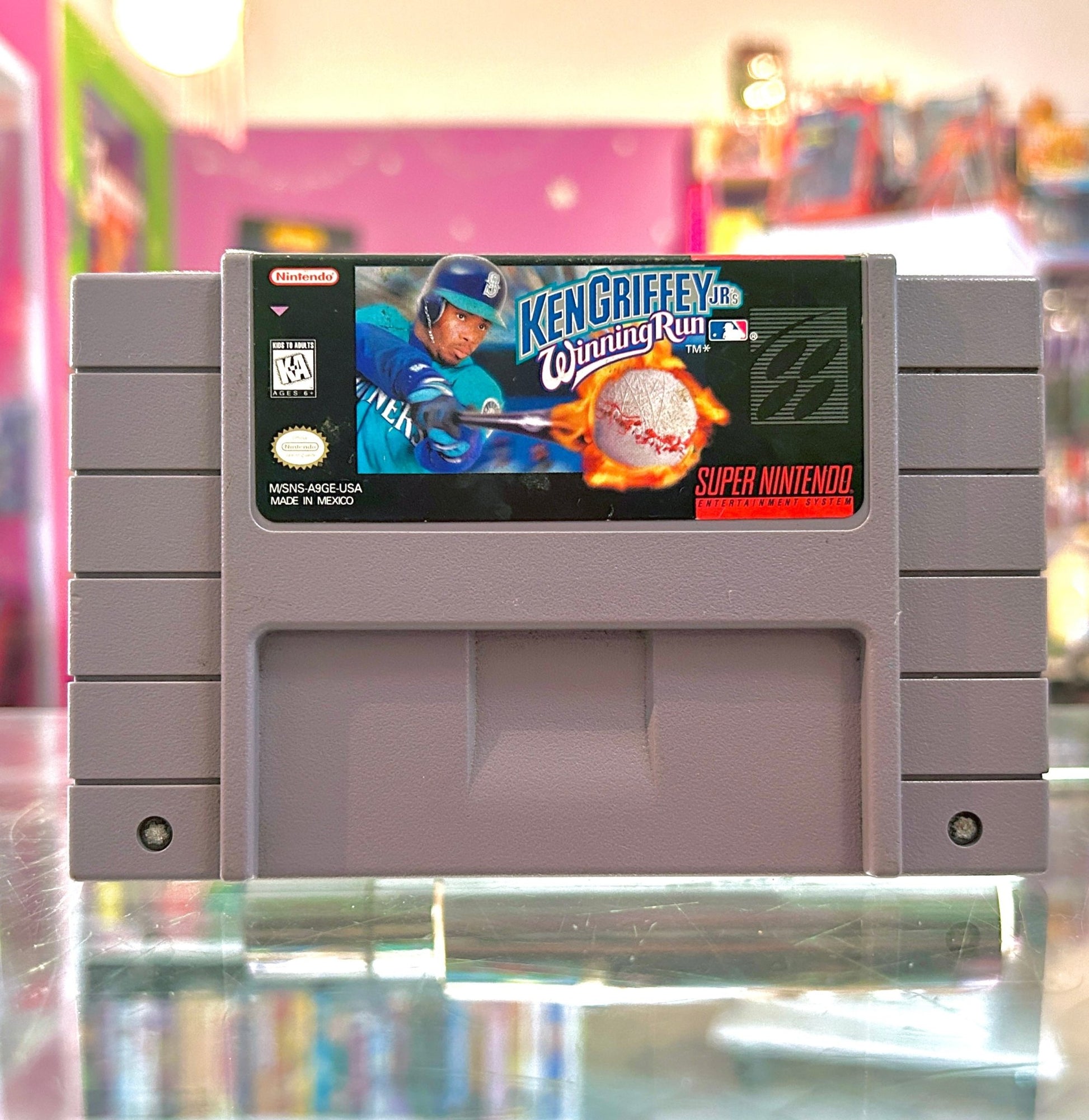 Ken Griffey Jr. Winning Run (SNES, NTSC) - PopCultGang