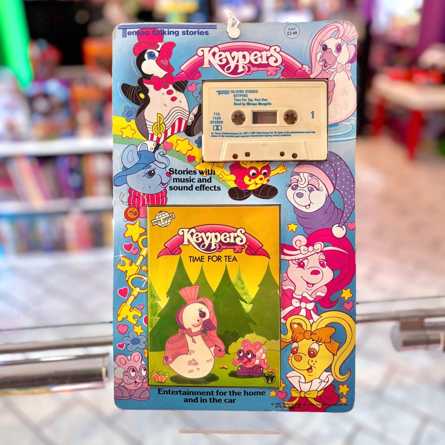 Keypers Read Along Book and Cassette Tape (Tonka, 1987) - PopCultGang