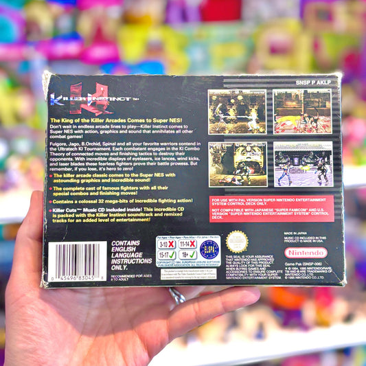 Killer Instinct (CIB, SNES) - PopCultGang