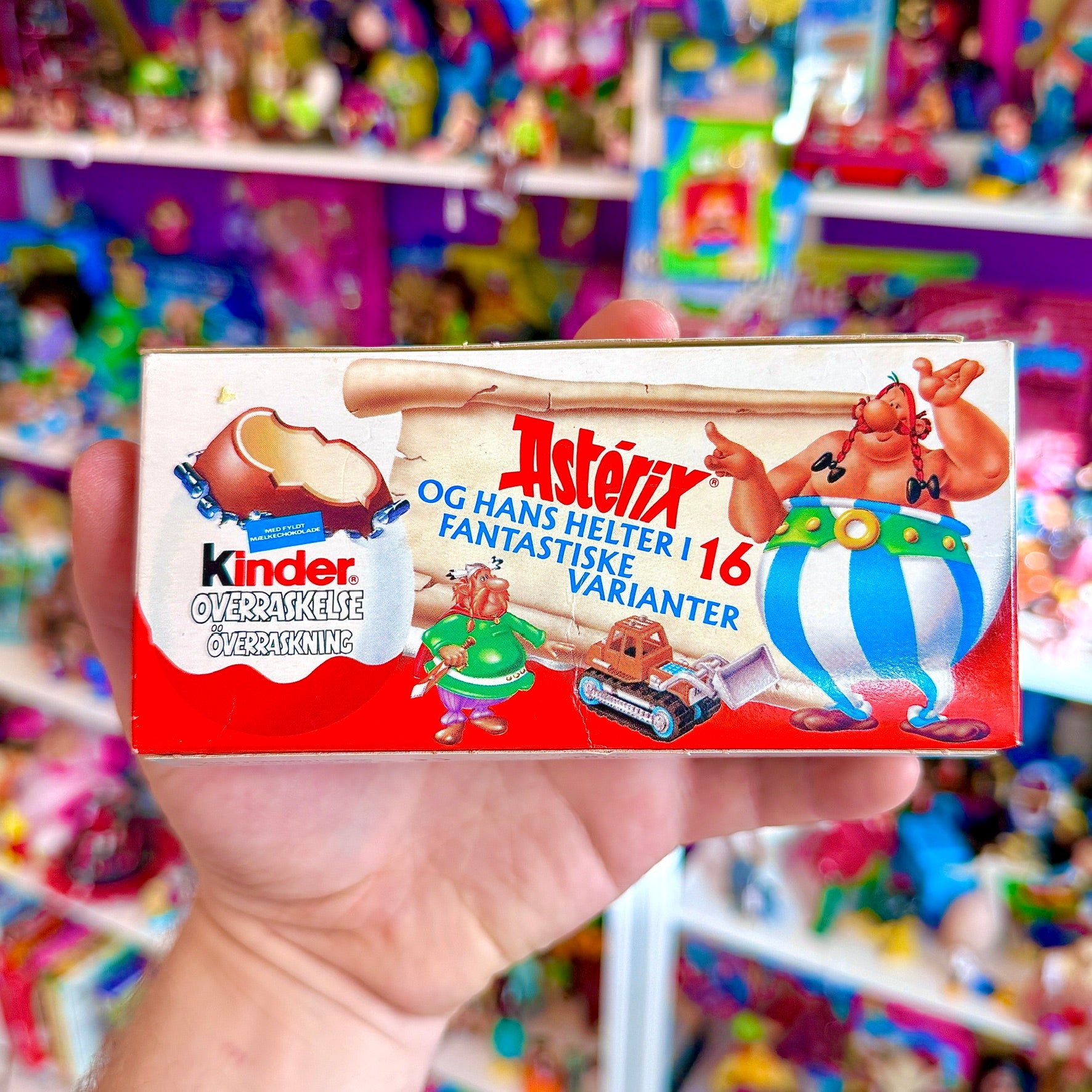 Kinder Surprise: Asterix & Obelix Empty Box (90s) - PopCultGang