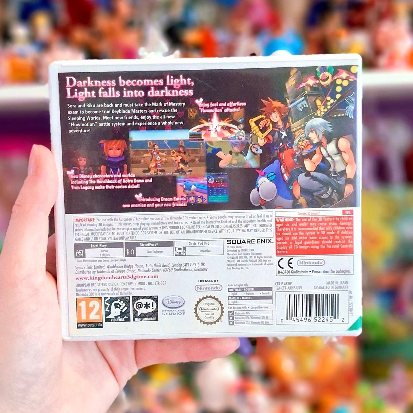 Kingdom Hearts 3D: Dream Drop Distance (Nintendo 3DS) - PopCultGang