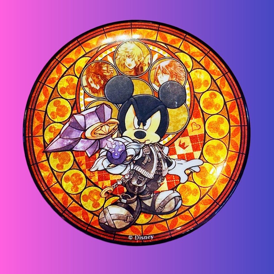 Kingdom Hearts: Mickey Mouse Pinback Button Badge - Tokyo Disney Land Exclusive (2022) - PopCultGang
