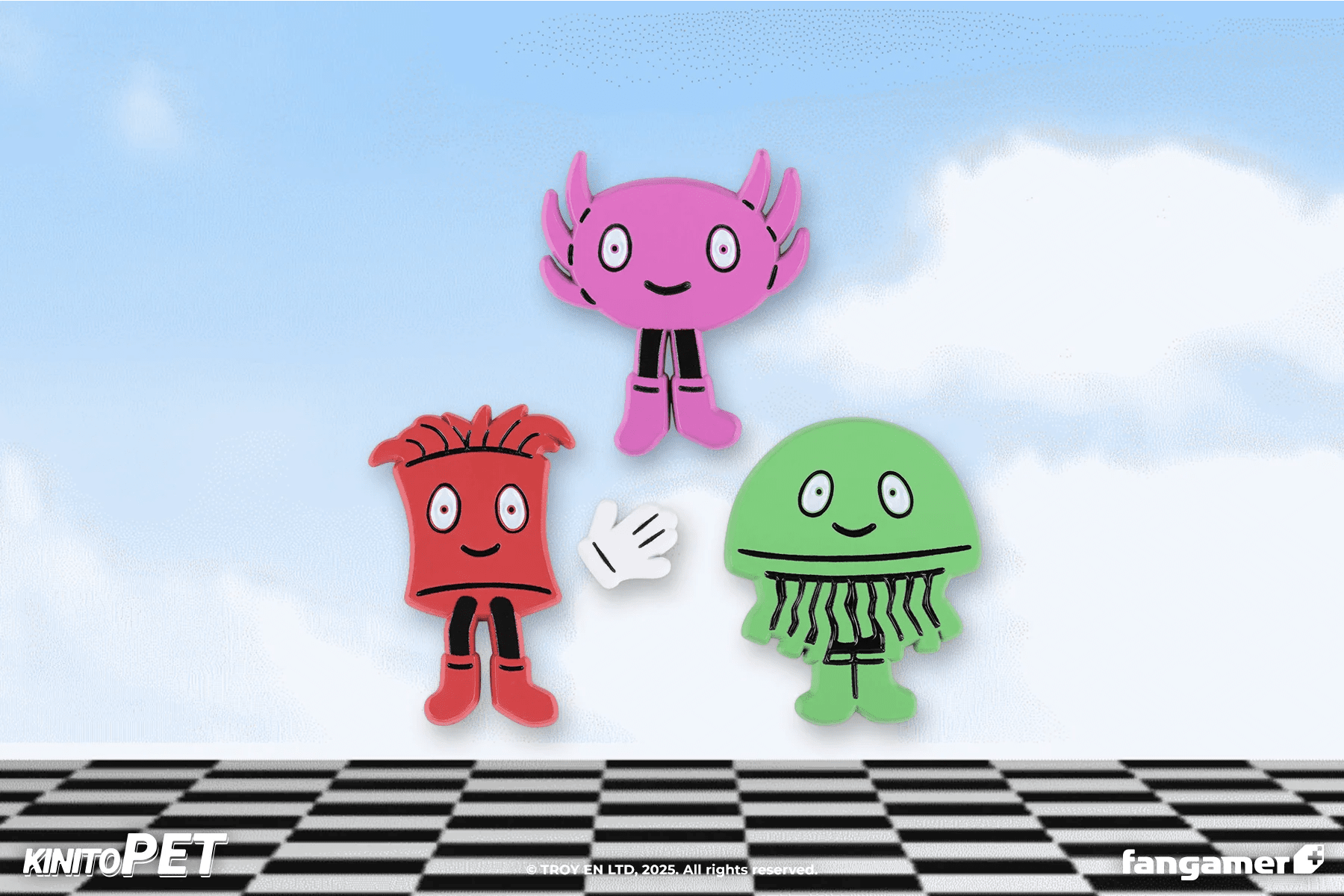 KinitoPET: Kinito Crew Pin Set (Fangamer) - PopCultGang