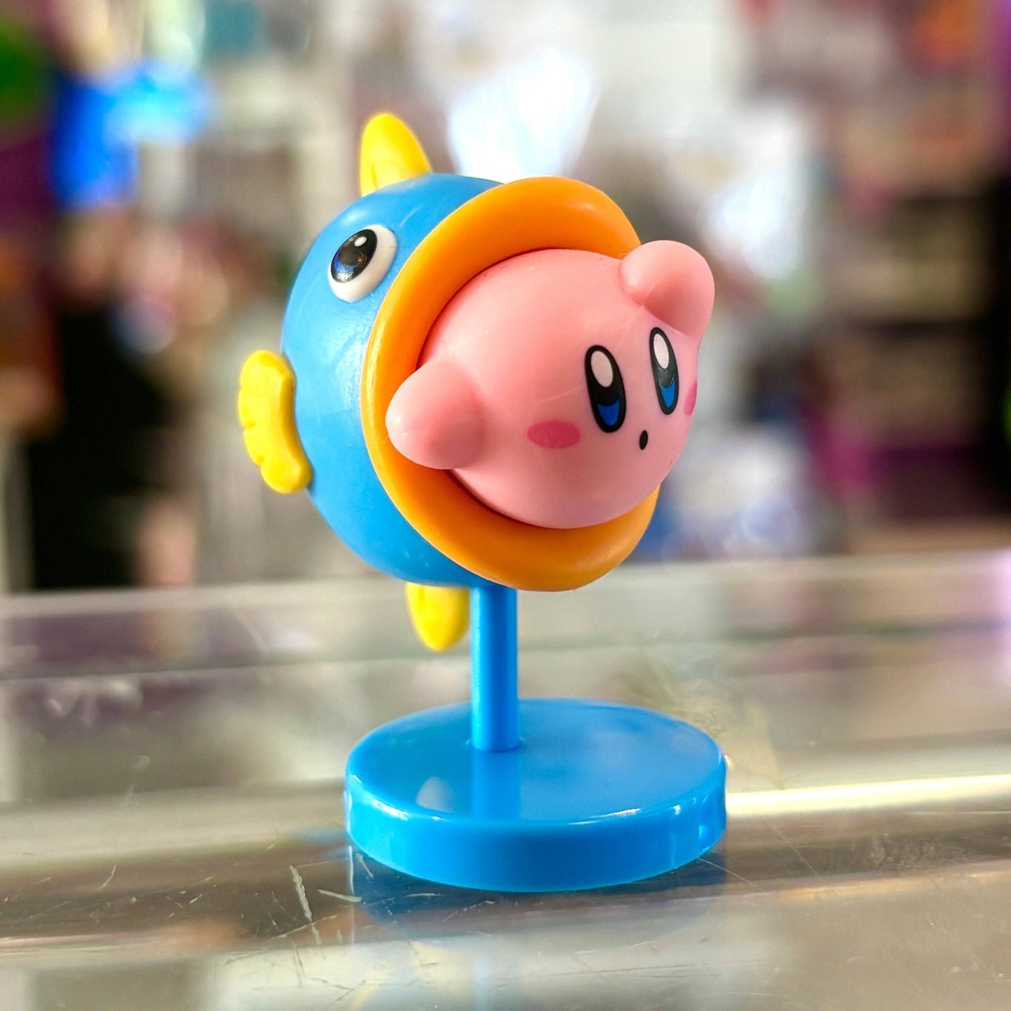 Kirby In Fish Choco Egg Figure (Furuta, Nintendo) - PopCultGang