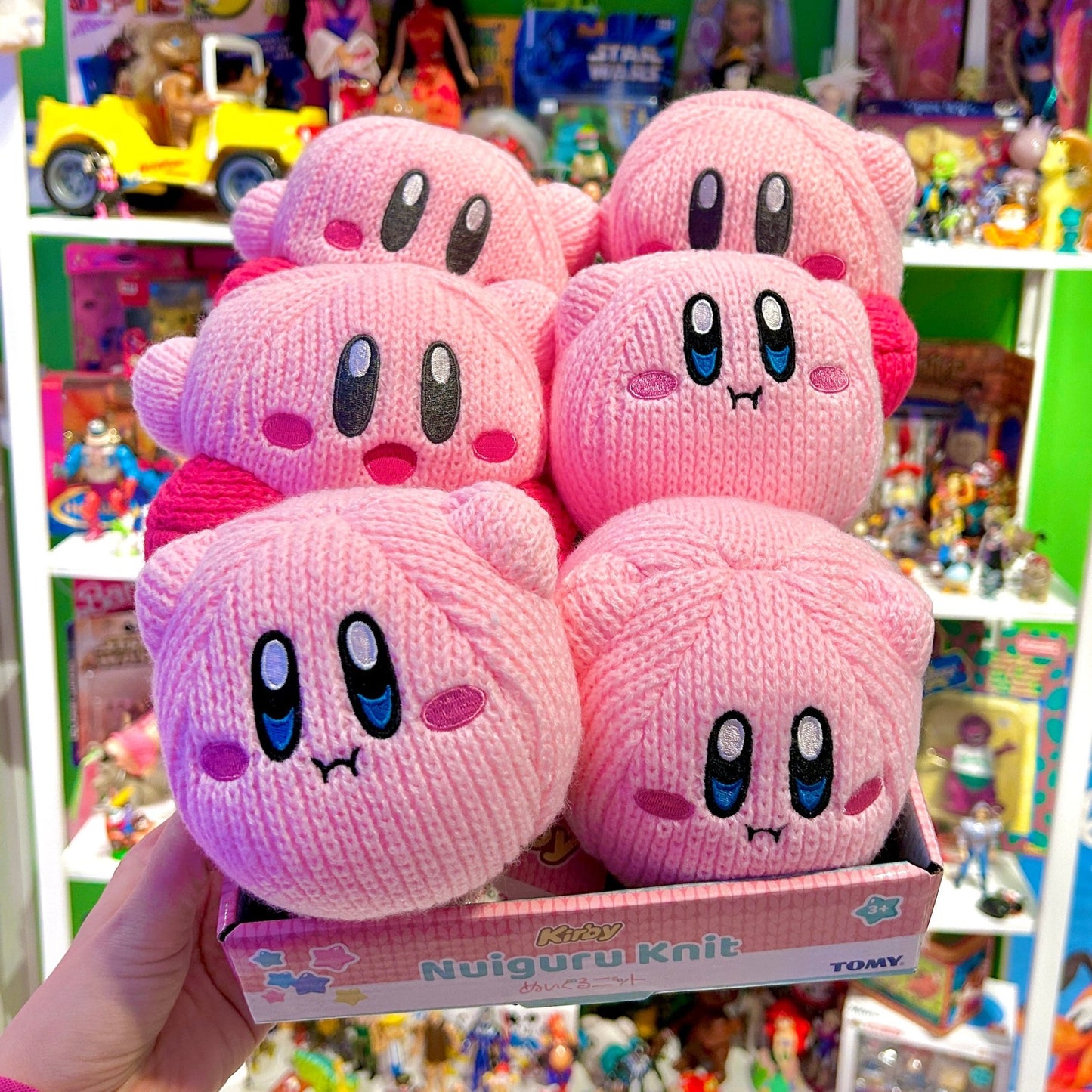 Kirby Junior Nuiguru - Knit Plush Figures Wave 1 (Nintendo) - PopCultGang