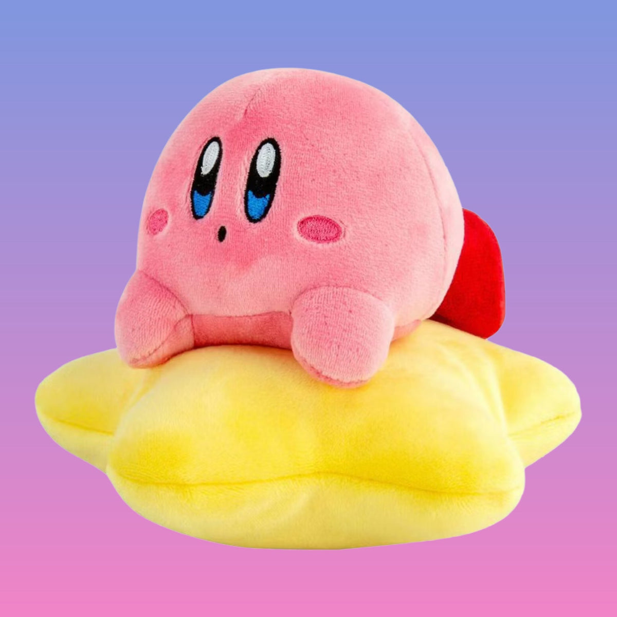 Kirby: Mocchi-Mocchi Junior Plush Figures Wave 5: Kirby Warp Star (Nintendo) - PopCultGang