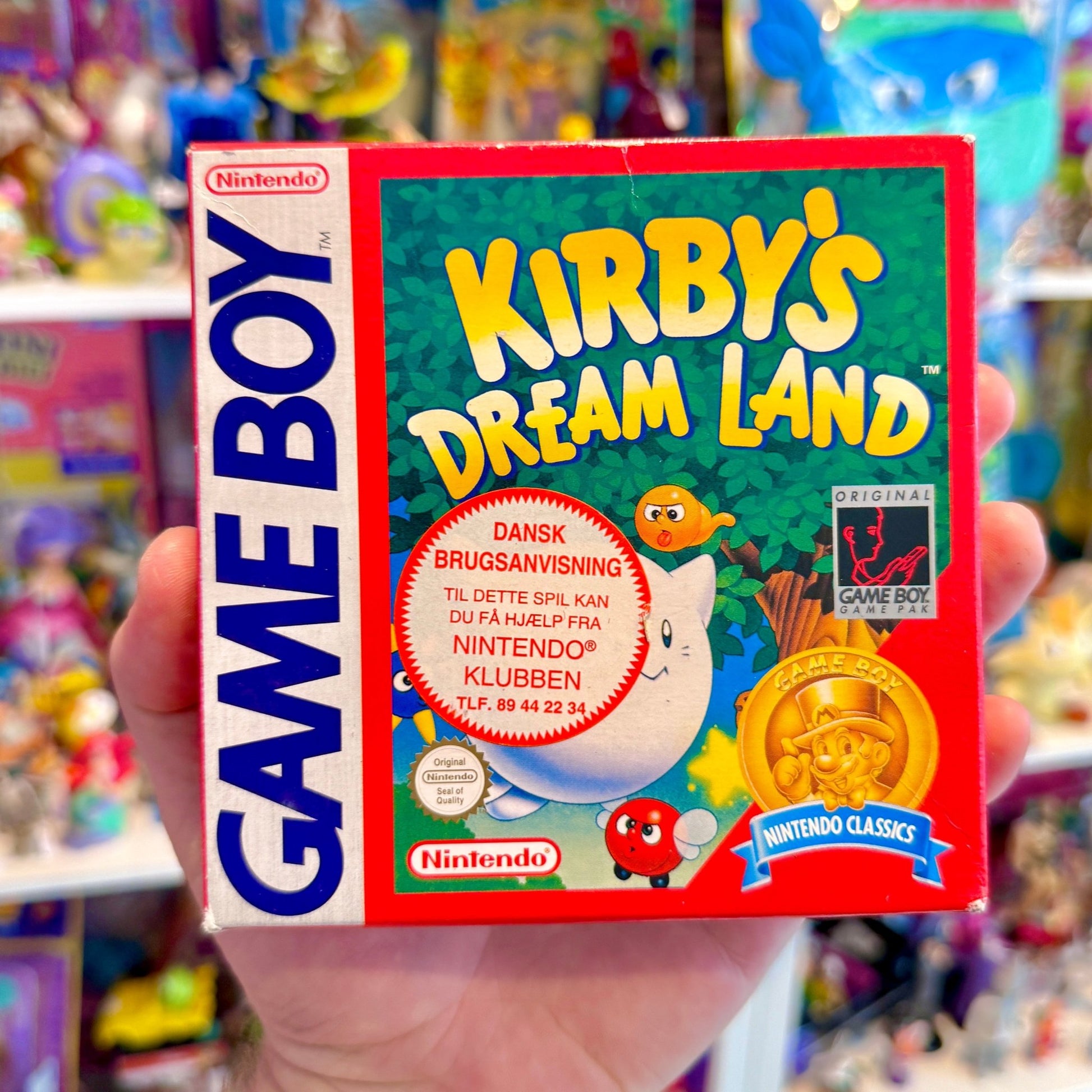Kirby’s Dream Land (CIB, Classic Series BERGSALA, Gameboy) - PopCultGang