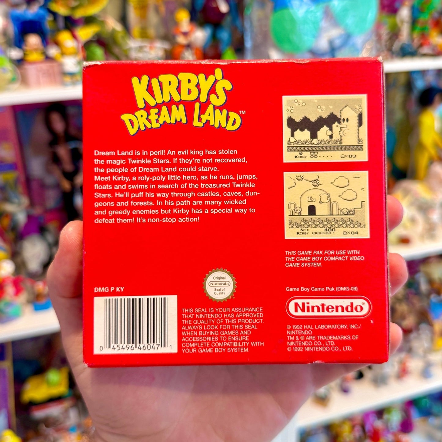 Kirby’s Dream Land (CIB, Classic Series BERGSALA, Gameboy) - PopCultGang