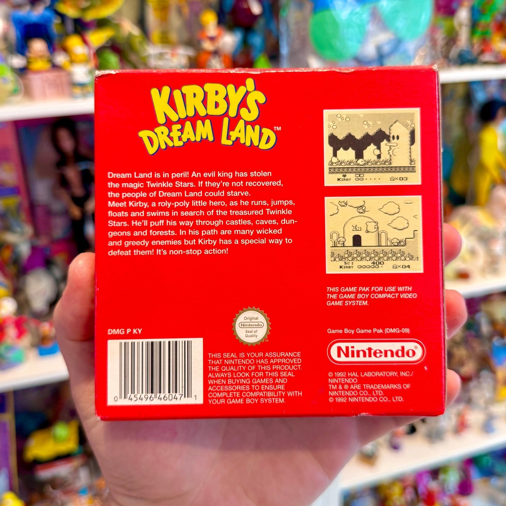 Kirby’s Dream Land (CIB, Classic Series BERGSALA, Gameboy) - PopCultGang