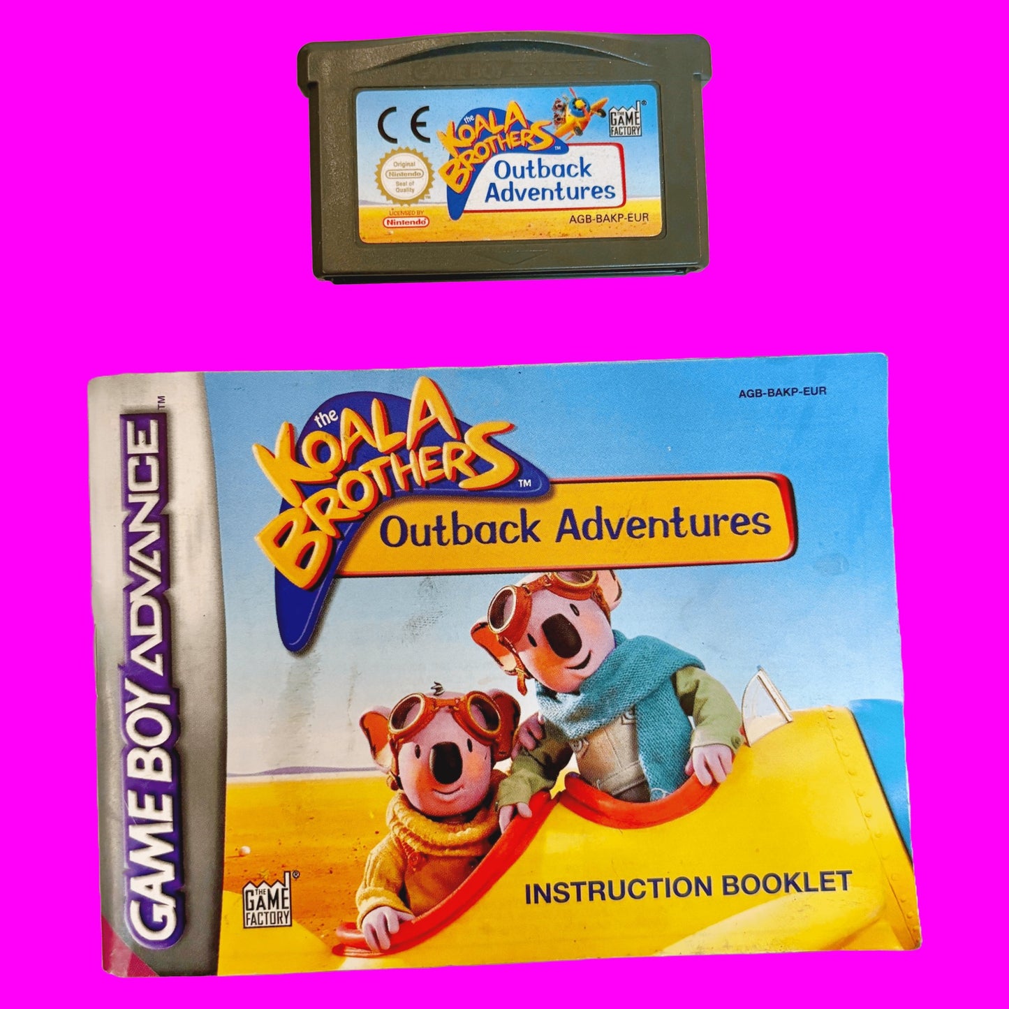 Koala Brothers: Outback Adventures + manual (Gameboy Advance) - PopCultGang