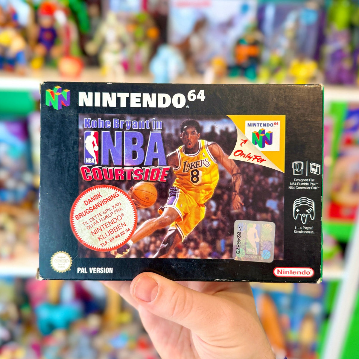 Kobe Bryan in NBA Courtside (CIB, N64) - PopCultGang
