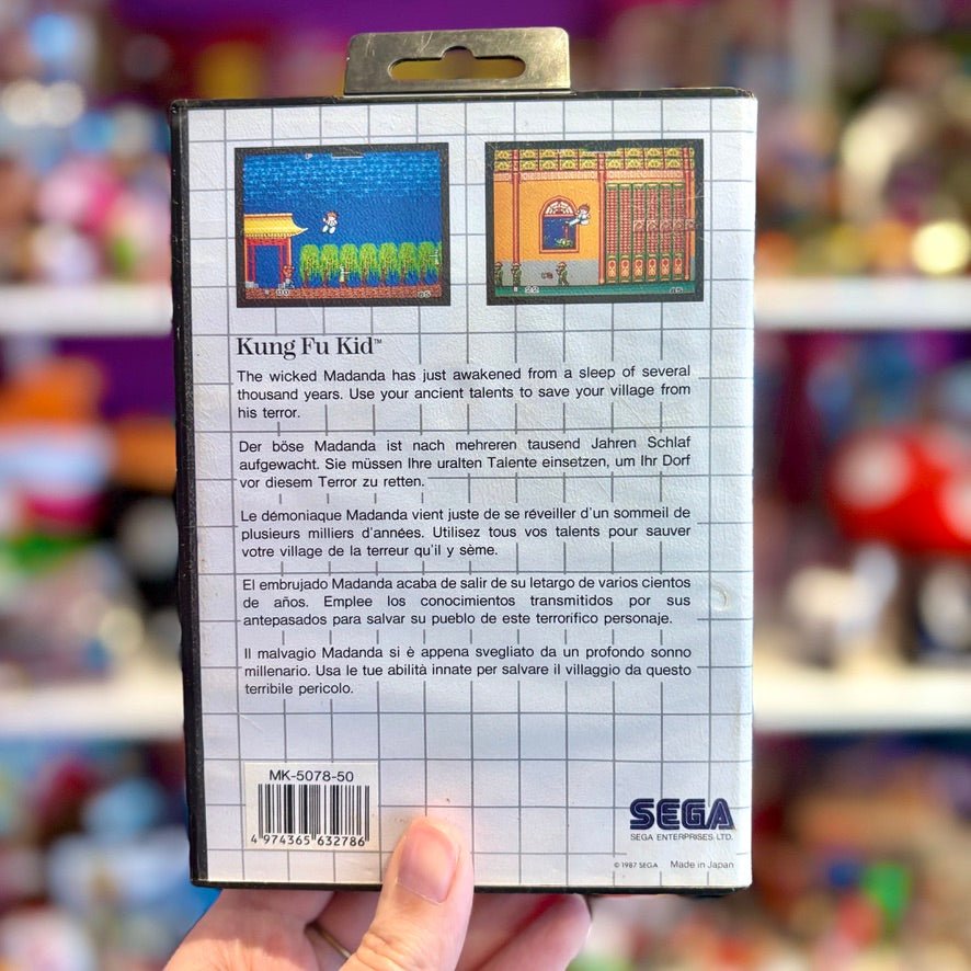 Kung Fu Kid (Sega Master System) - PopCultGang