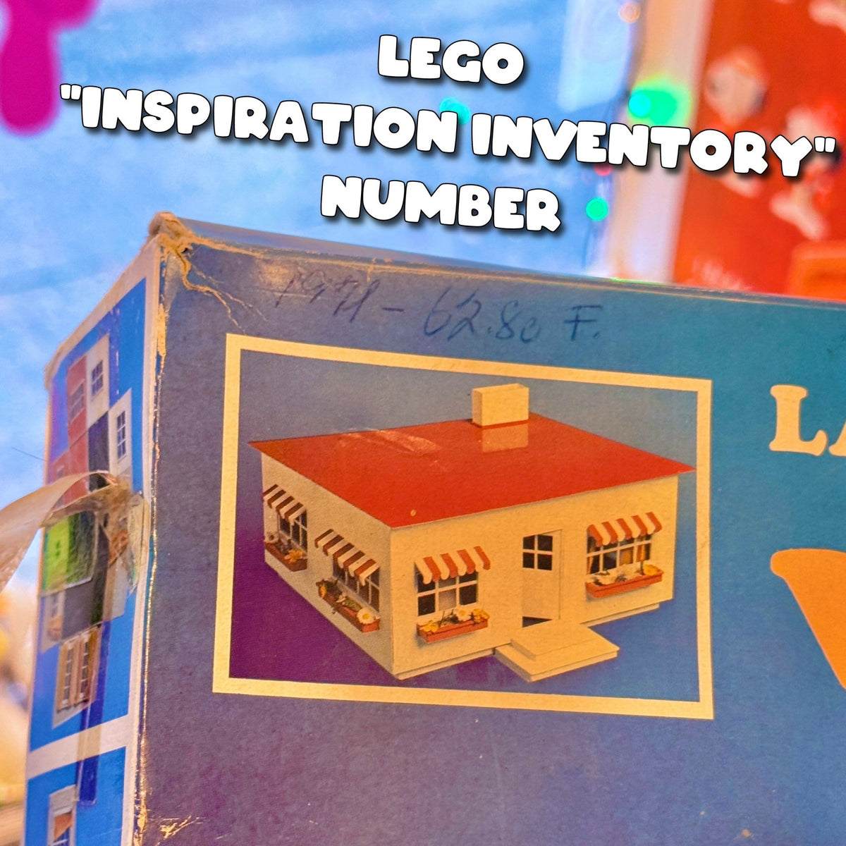 La Maison De Véronique - French Dollhouse (boxed, from Lego's old “Inspiration Inventory”, 1970s) - PopCultGang